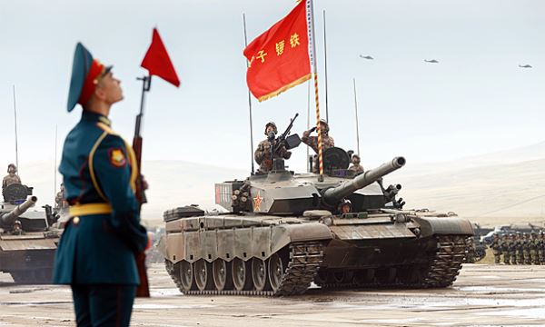 Пекин заявил, что США дают неправильную оценку межармейским контактам Китая и России